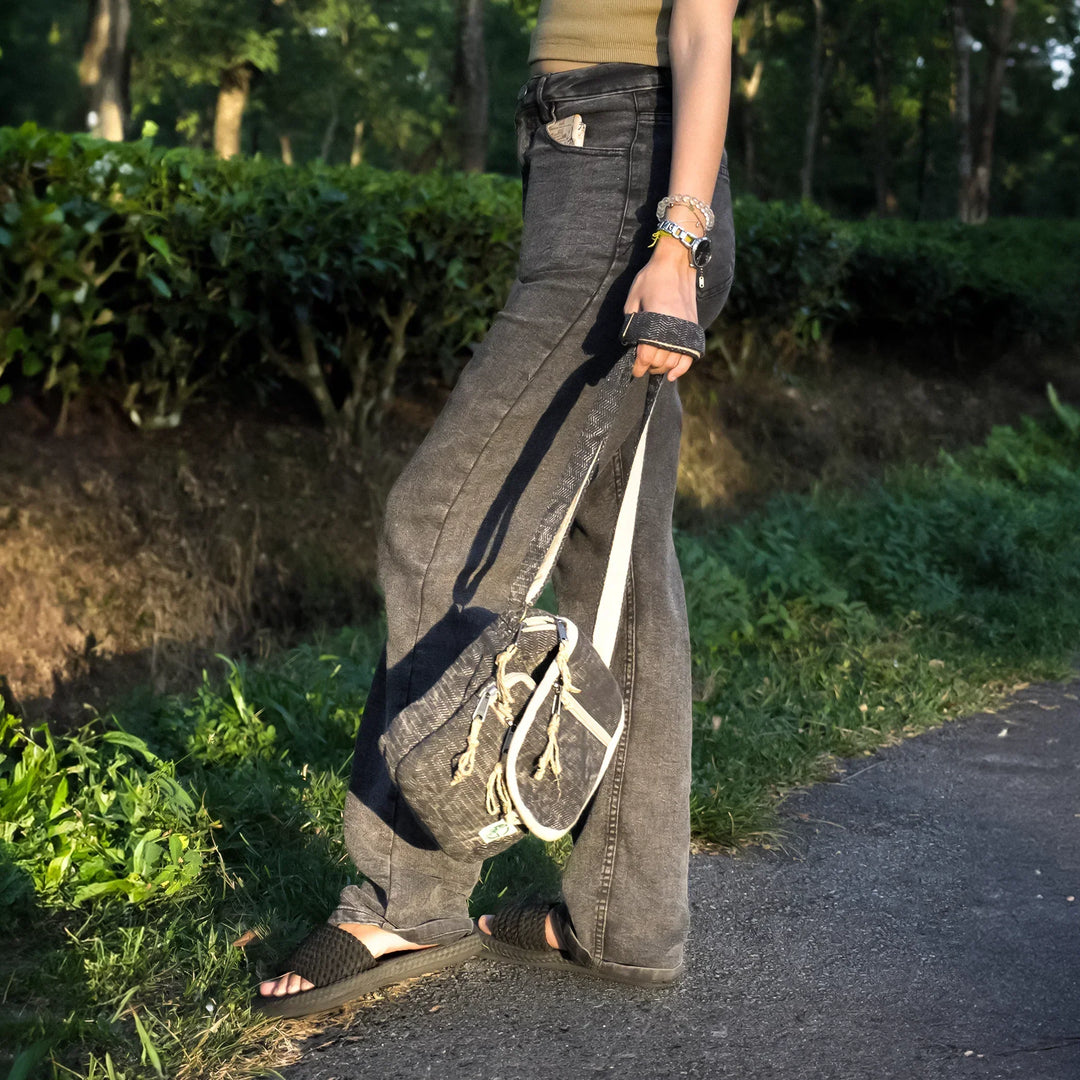 My Original OG Berg 2.0 Stylish Hemp Cotton Crossbody Sling Bag