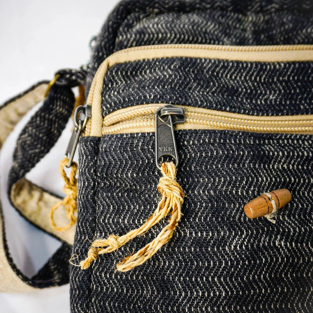 My Original OG Berg 2.0 Stylish Hemp Cotton Crossbody Sling Bag