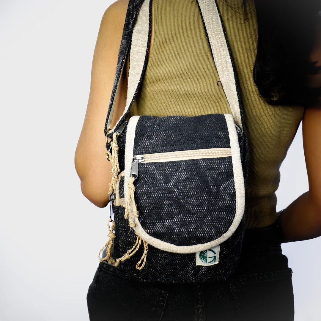 My Original OG Berg 2.0 Stylish Hemp Cotton Crossbody Sling Bag