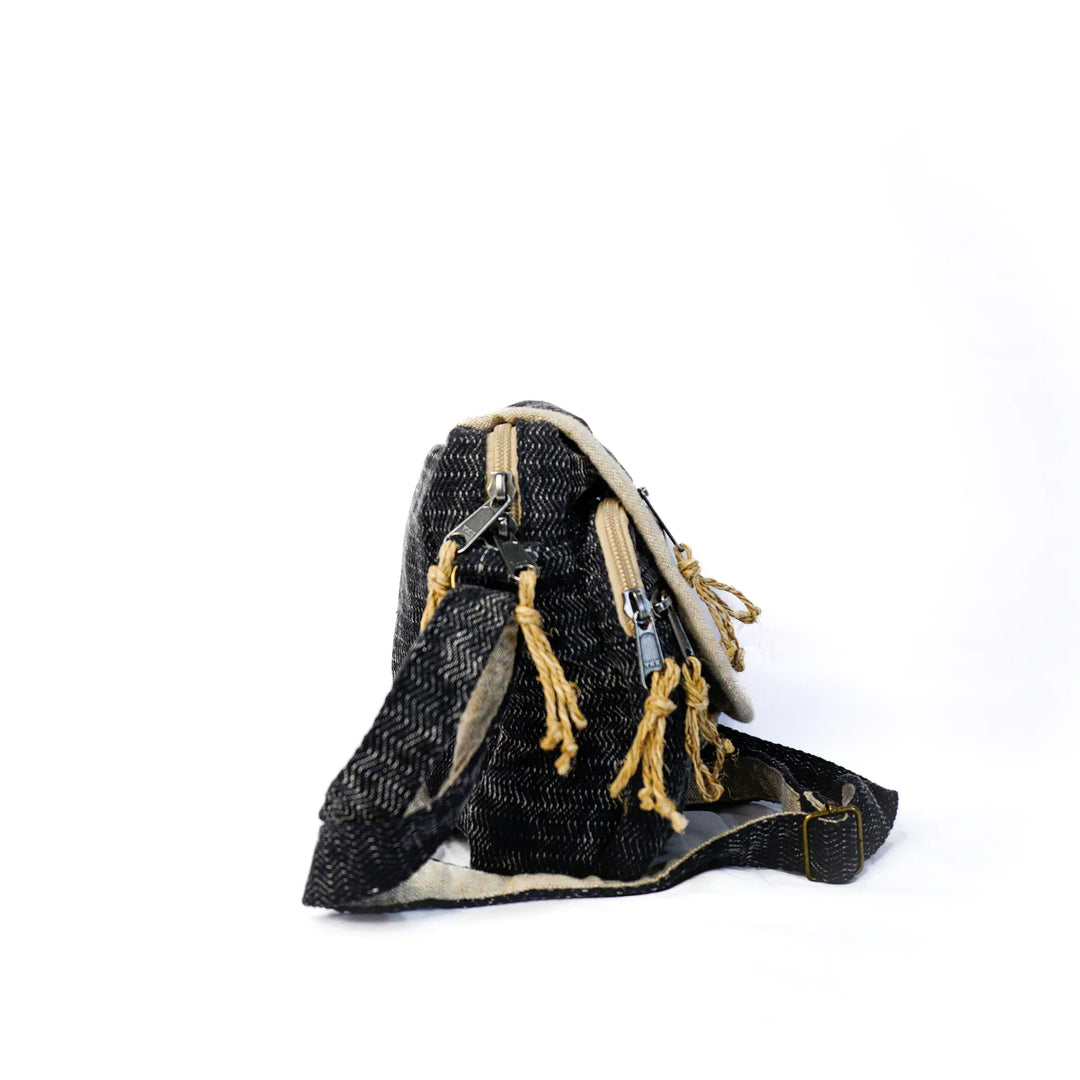 My Original OG Berg 2.0 Stylish Hemp Cotton Crossbody Sling Bag