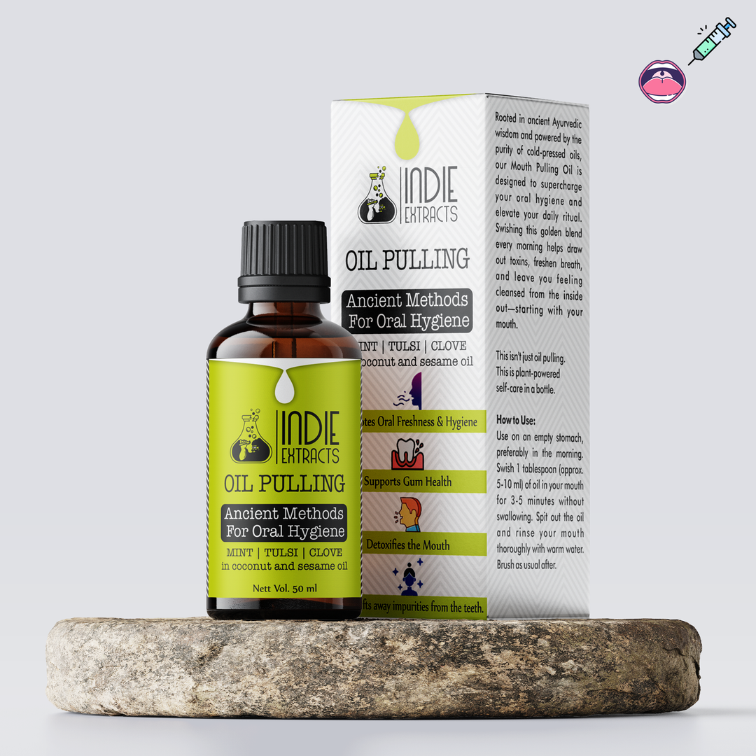Indie Extracts Oil Pulling | Ancient Methods For Oral Hygiene