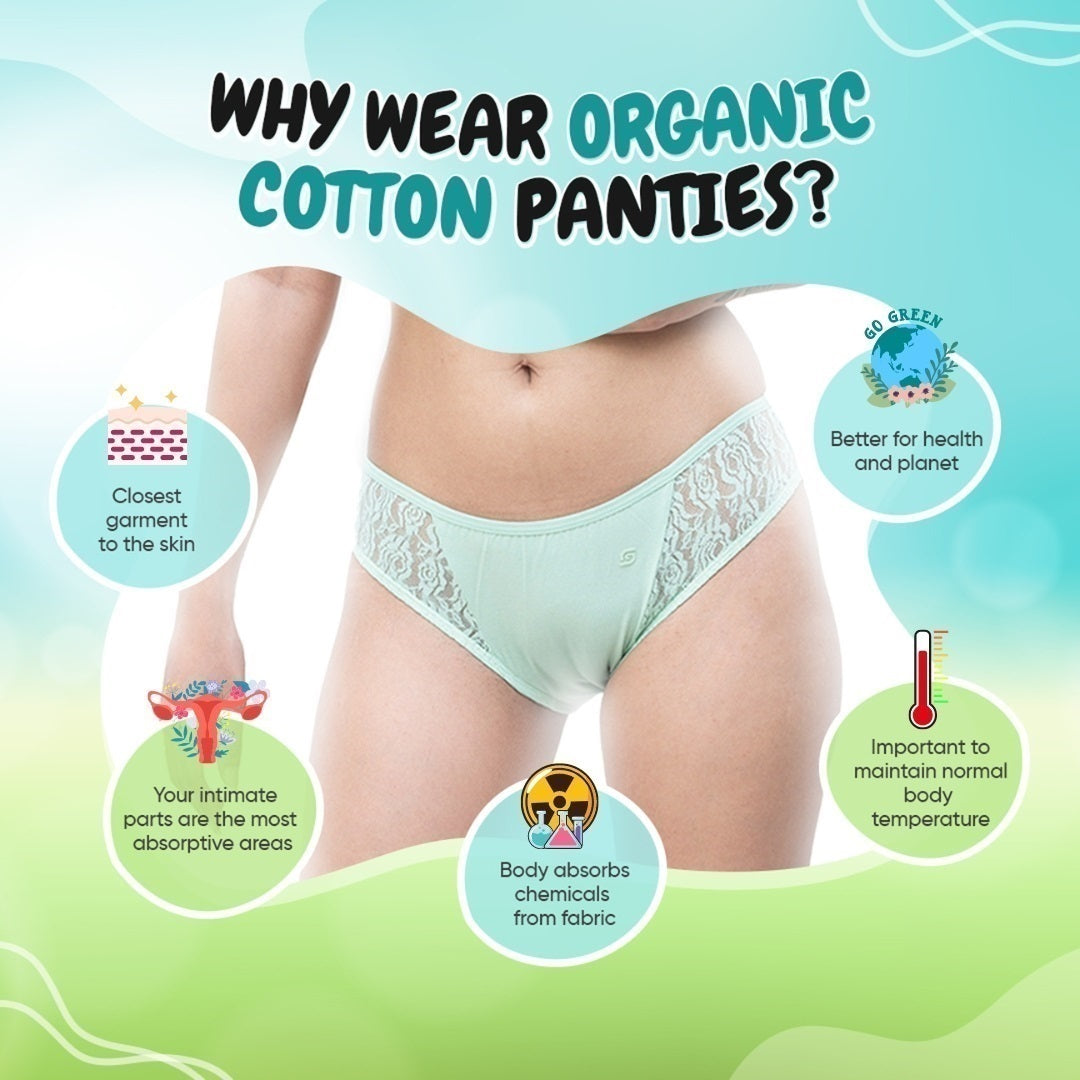 Buy Organic Stylish Panty (Bikini) (2pc) Online - Suspire