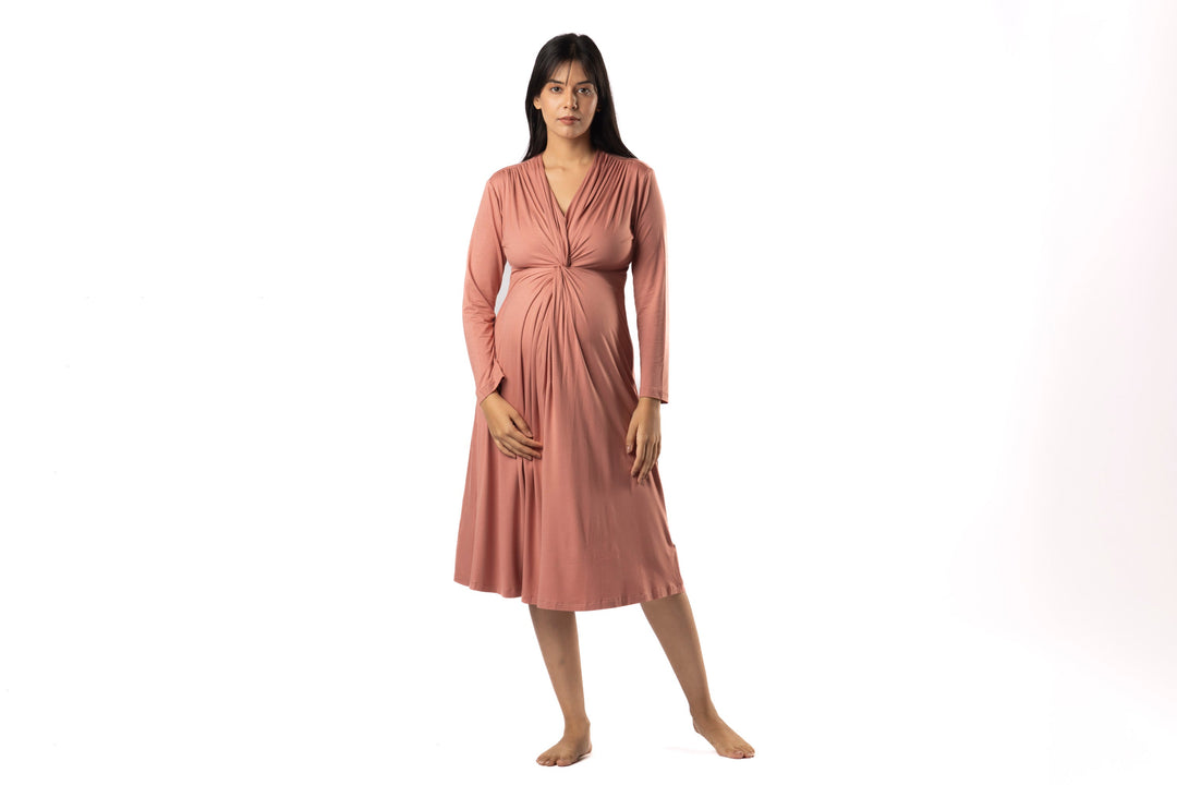 BLOCK HOP Knotted Dress