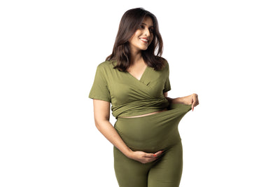 Olive Maternity Co-Ord Set