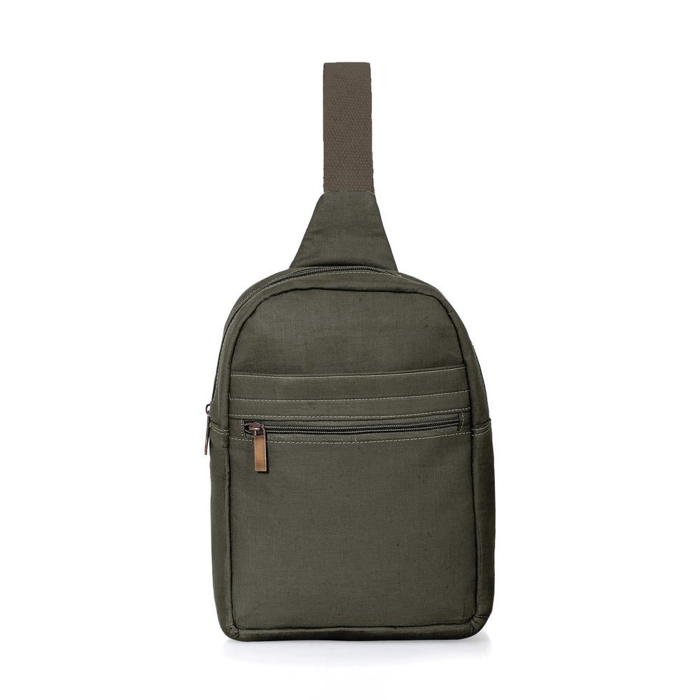 The Label GAIA Hemp Cross Body Bag