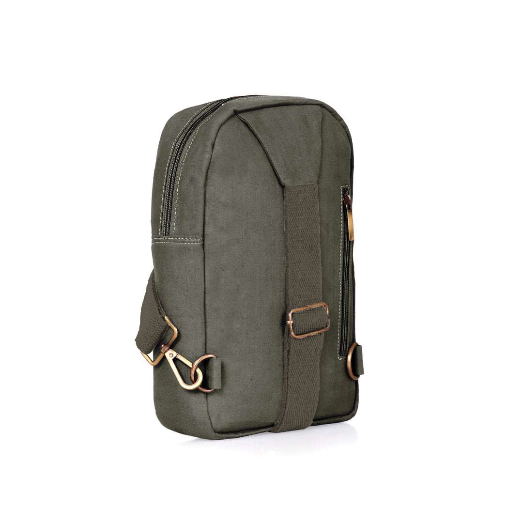 The Label GAIA Hemp Cross Body Bag