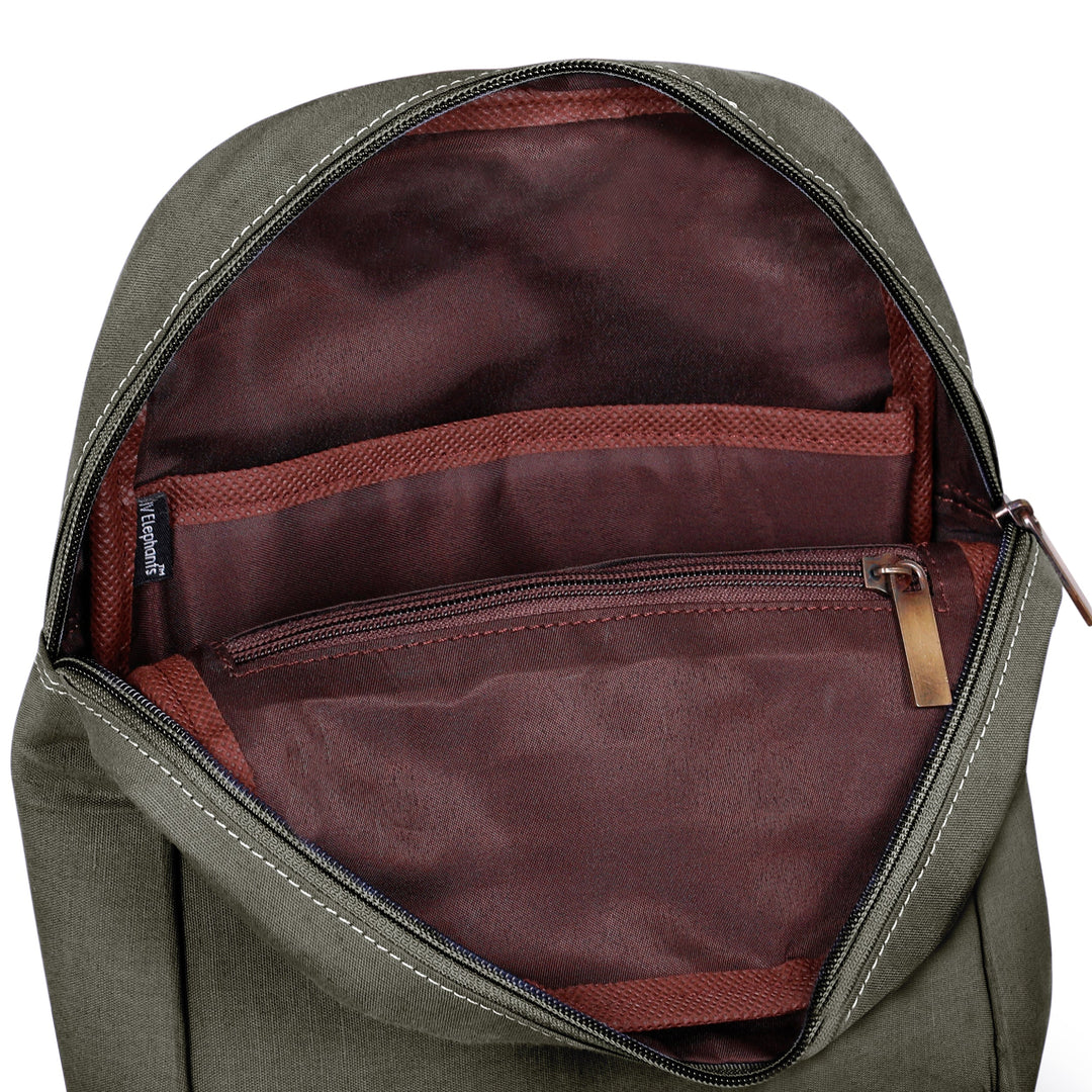 The Label GAIA Hemp Cross Body Bag