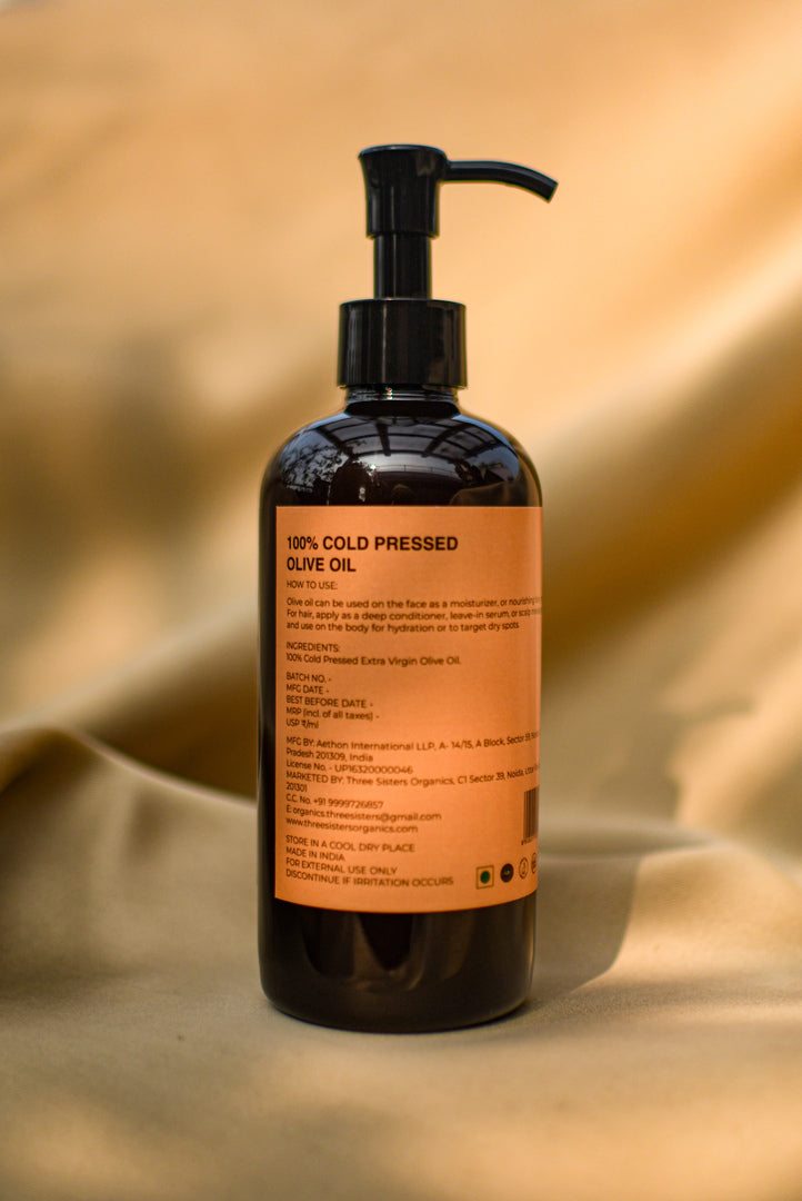 100% Cold Pressed Olive Oil - 300 ml