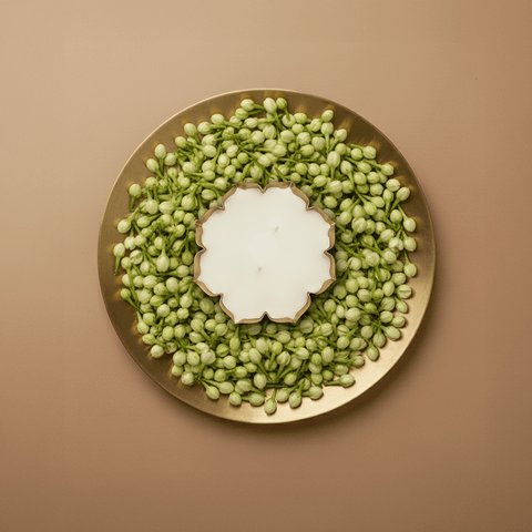 Orange Moon Jasmin 8 - Petal Urli Candle