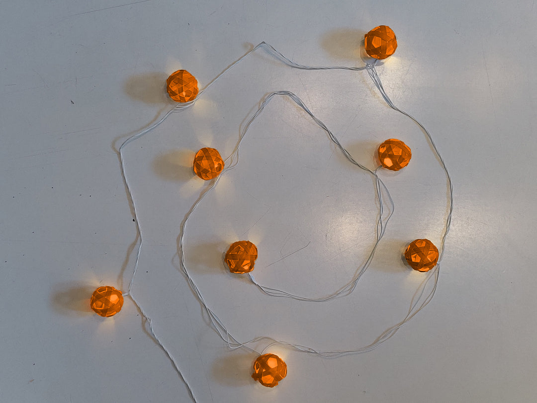 Star Full Moon Handcrafted Bamboo String Light