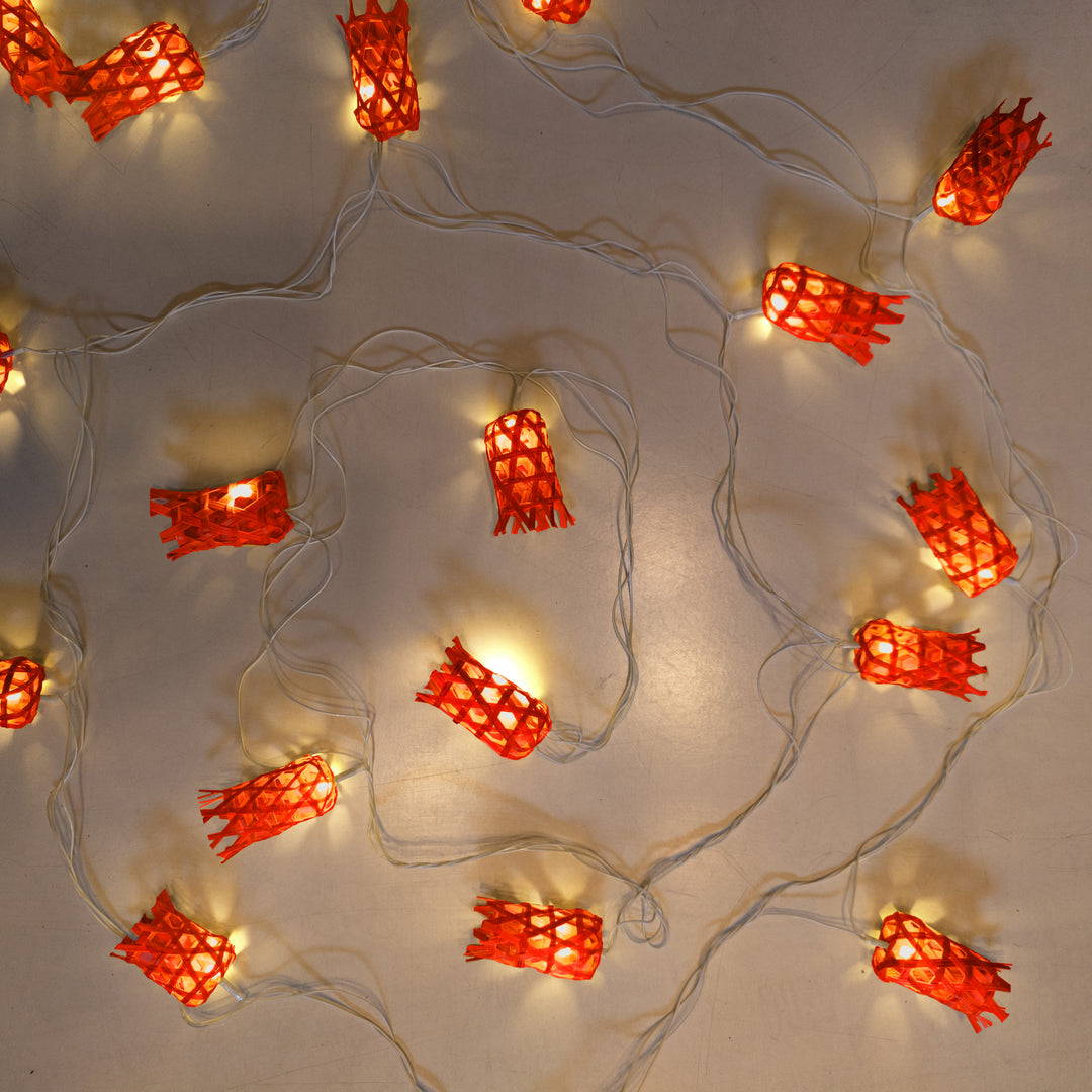 Bell Handcrafted Bamboo String Light