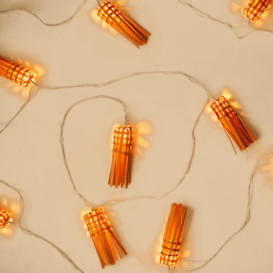 Frill Handcrafted Bamboo String Light