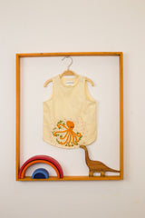 Mamacherub Orange Octopus Vest
