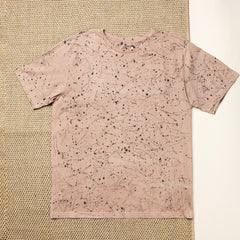 Organic Cotton Mens T-shirt - Eco Print Tie & Dye