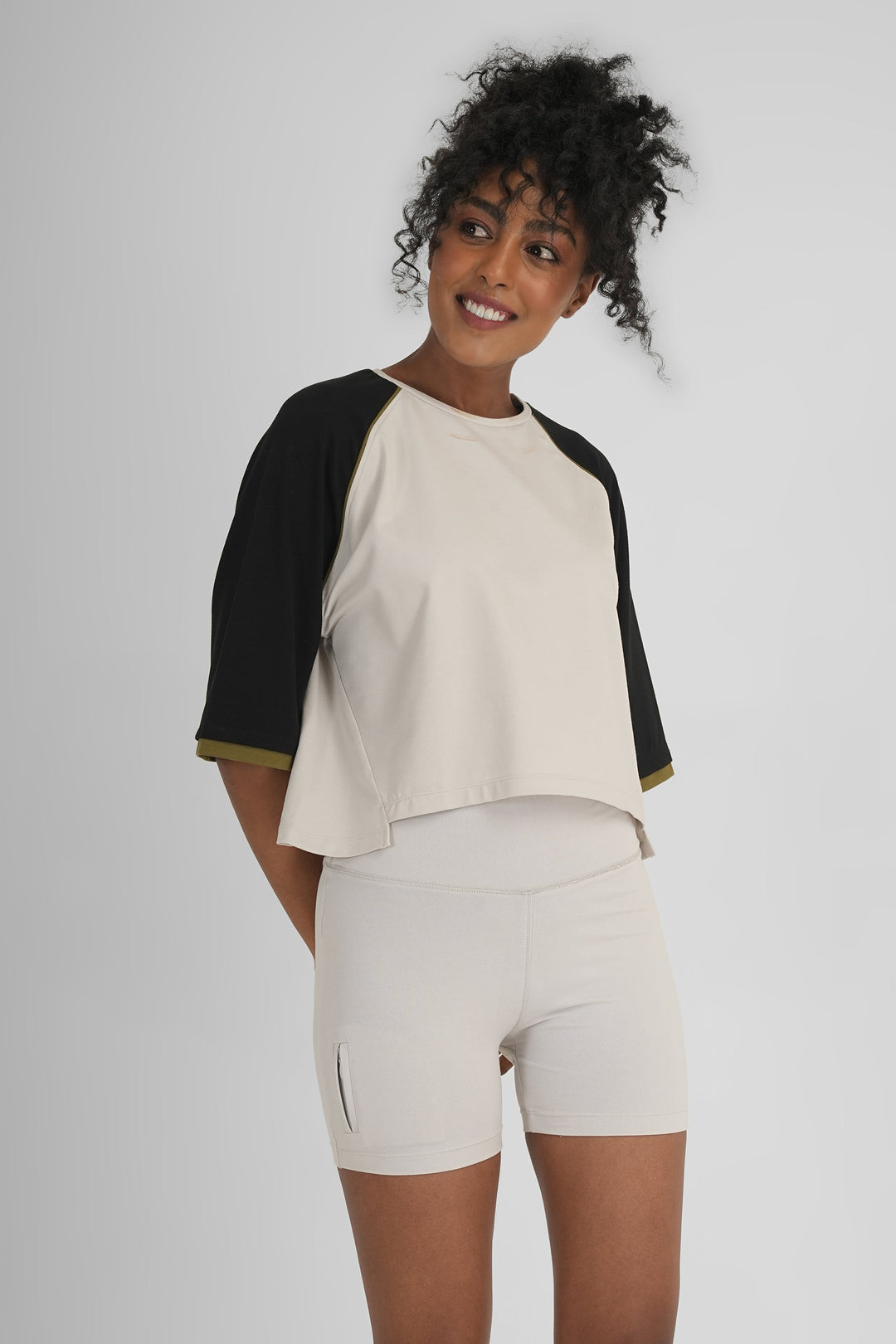 Organic Cotton Modal Boxy Fit After Workout T-shirt - Suspire
