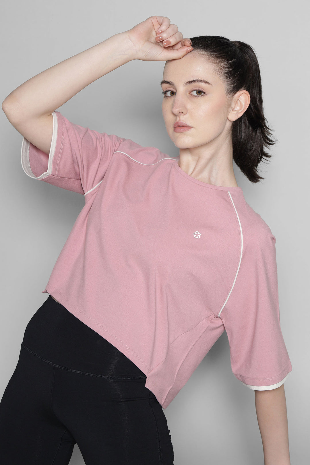 Organic Cotton Modal Boxy Fit After Workout T-shirt - Suspire