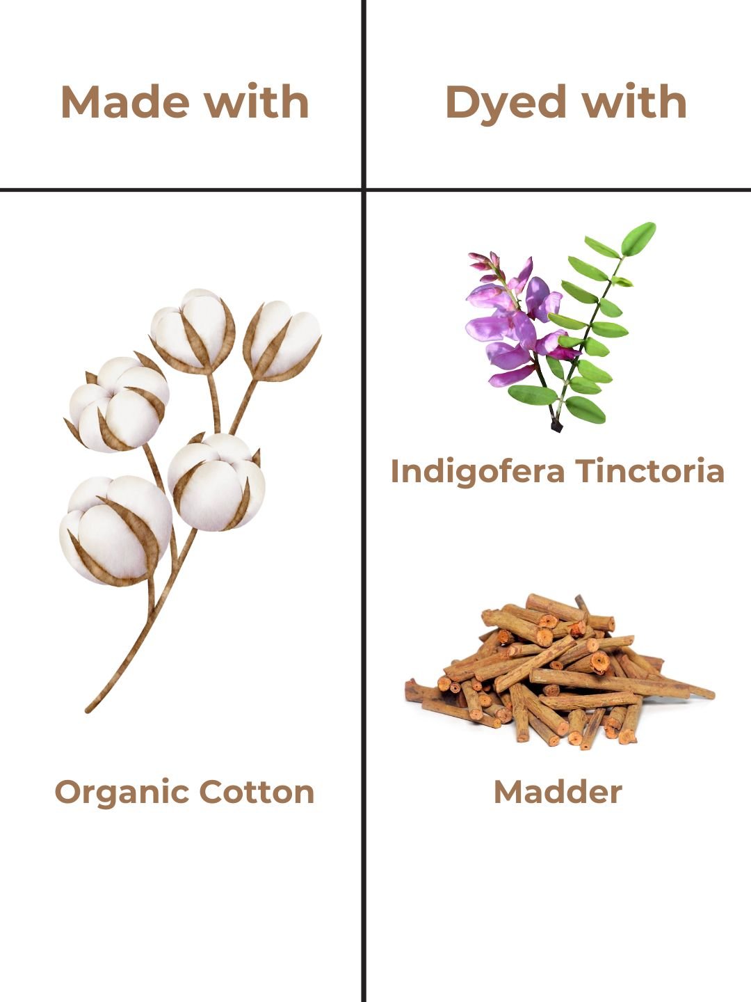 Organic Cotton & Natural Dye Men&