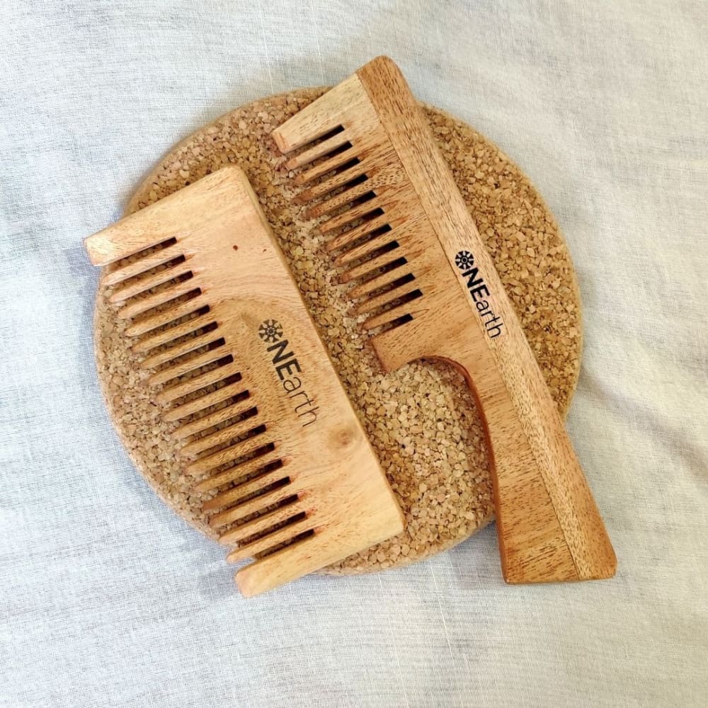 ONEarth Handle Comb + 2 in 1 comb