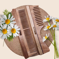 ONEarth Detangling Shower (Wide Tooth) Comb + Handle Comb