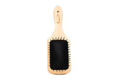 Organic B Rectangular Paddle Hairbrush |Nylon Bristles| Large
