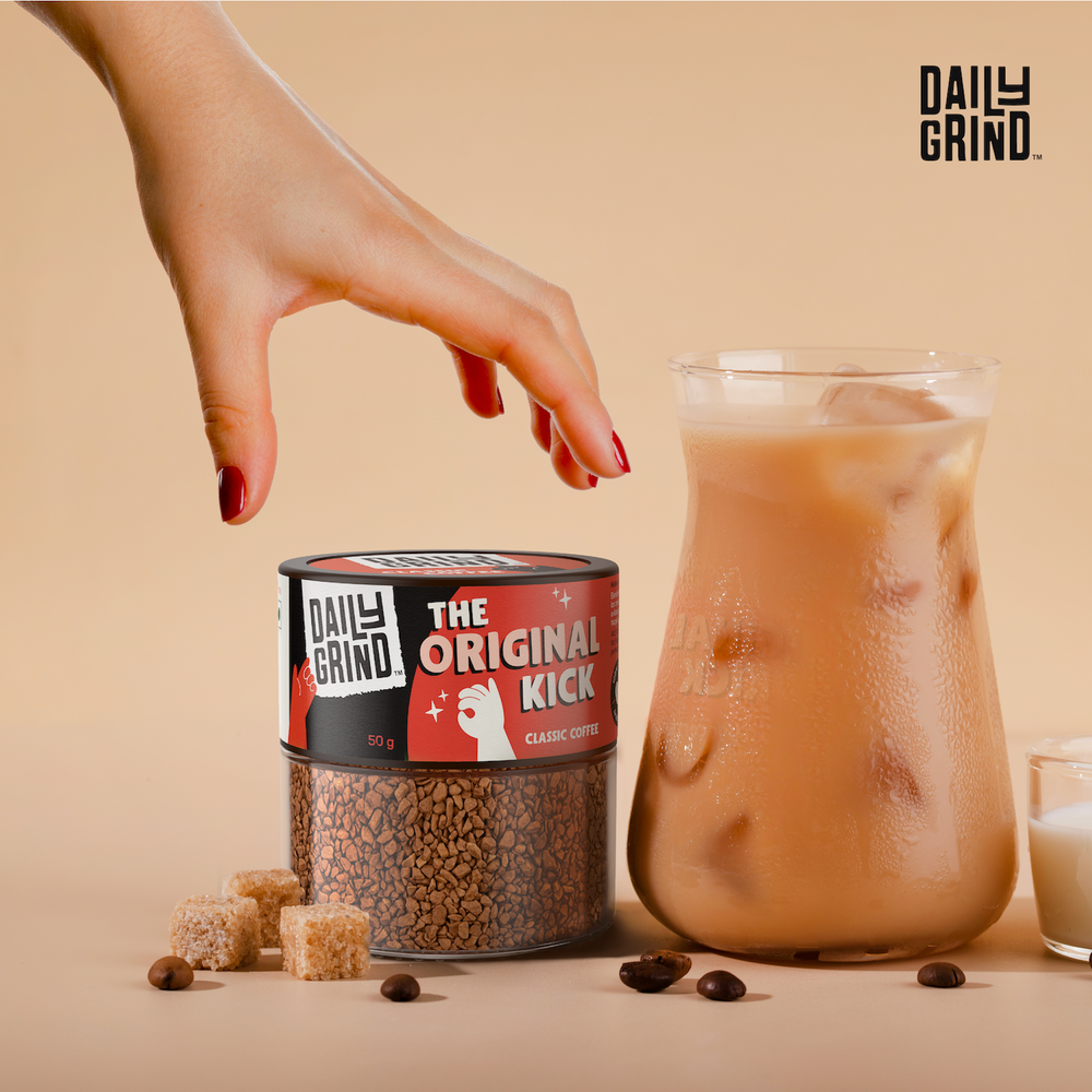 Daily Grind The Original Kick Classic Instant Coffee - 50 Grams