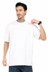 Bamboology Trends Men Whit Oversized Bamboo T-Shirt – Soft, Breathable & Sustainable
