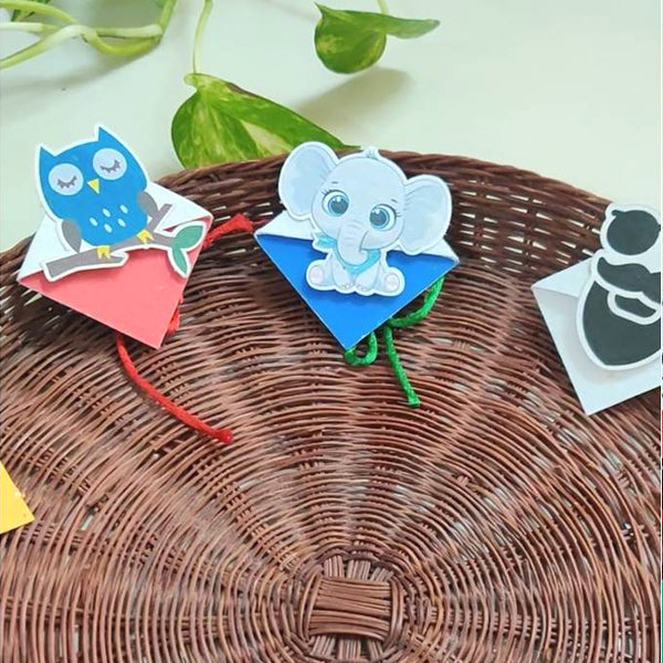 Greenfootprint Plantable Seed Paper Eco-Friendly Rakhi | Handmade | Pack of 2