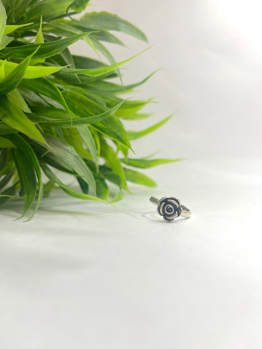 Oxidised 925 Sterling Silver Toe Ring for Her - Suspire