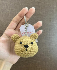 P Palettes Bear Keychain, handmade, gifting, crochet