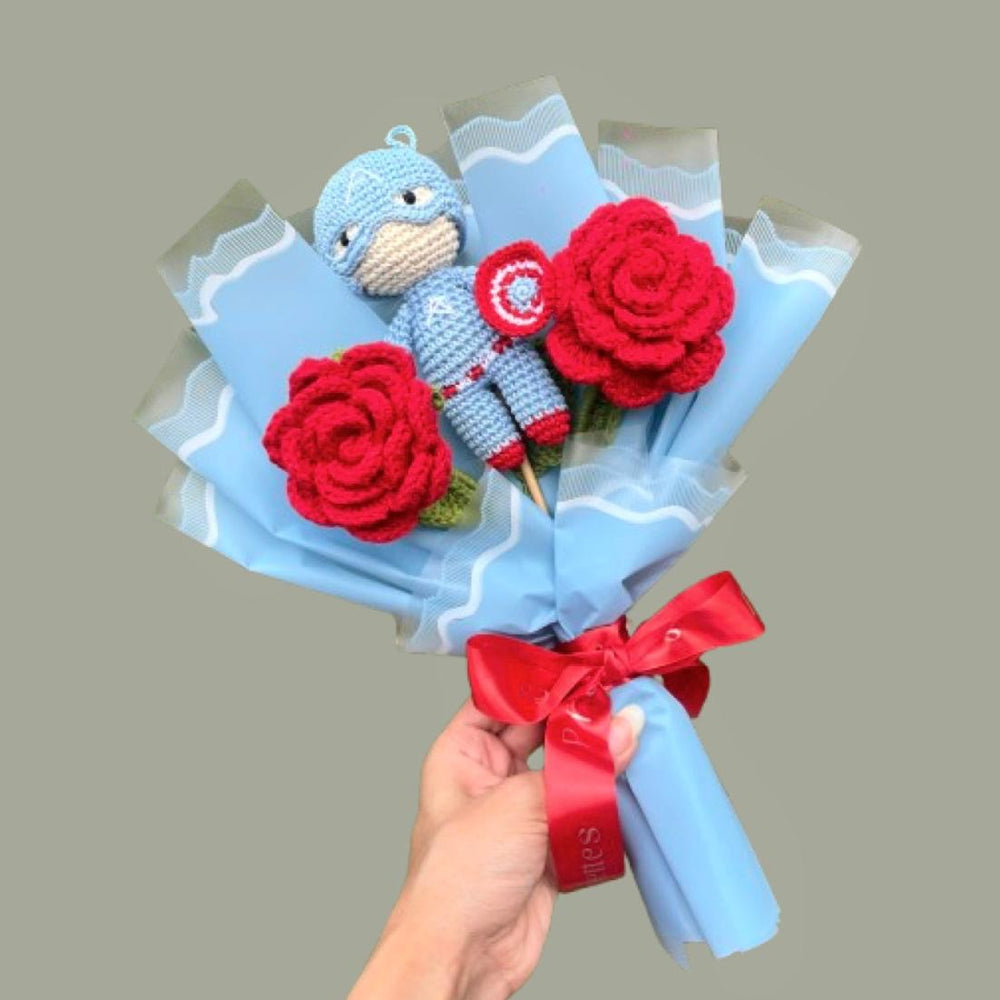 P Palettes Superhero bouquet, table decor, gifting, handmade