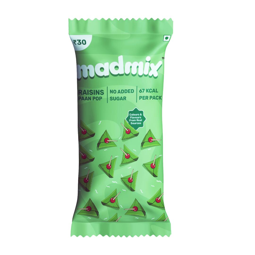 Madmix Raisins Paan Pack of 10 | 15 Grams Each