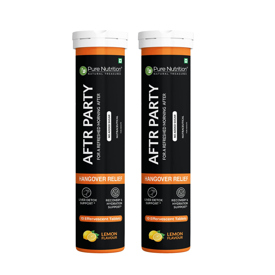 AFTR PARTY Effervescent Tablets Liver Support & Post-Celebration Recovery
