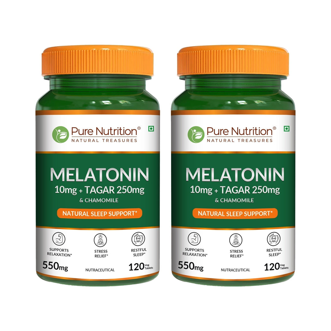 Melatonin 10mg Tablets  Sleep Cycle Support & Relaxation | 120 Tablets