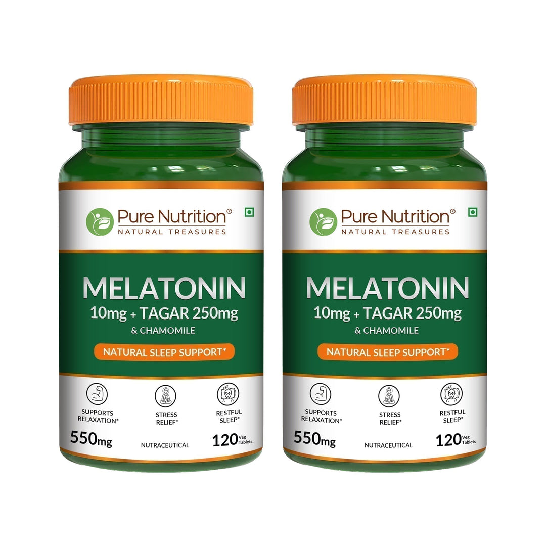 Melatonin 10mg Tablets  Sleep Cycle Support & Relaxation | 120 Tablets