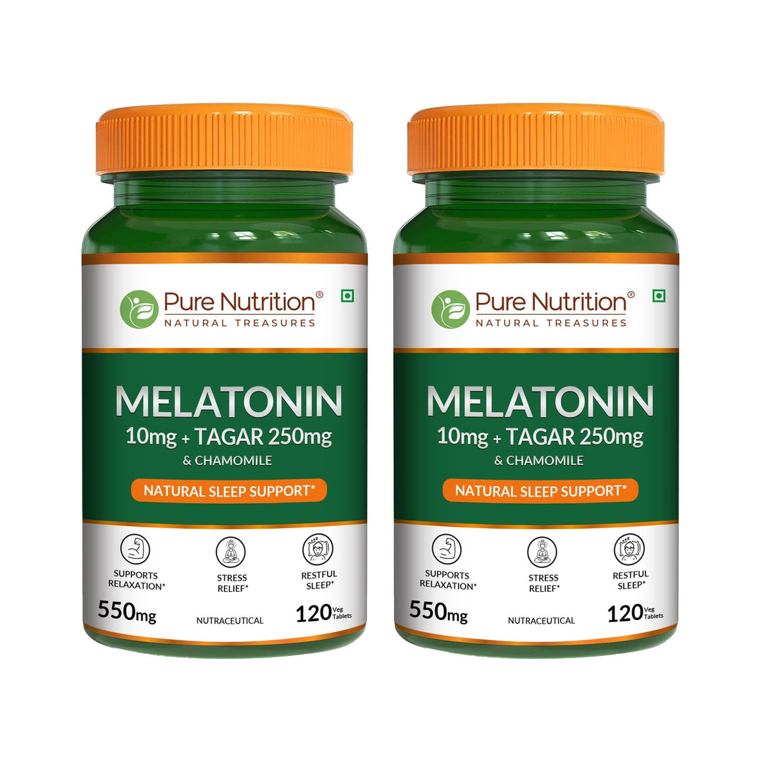 Melatonin 10mg Tablets  Sleep Cycle Support & Relaxation | 120 Tablets
