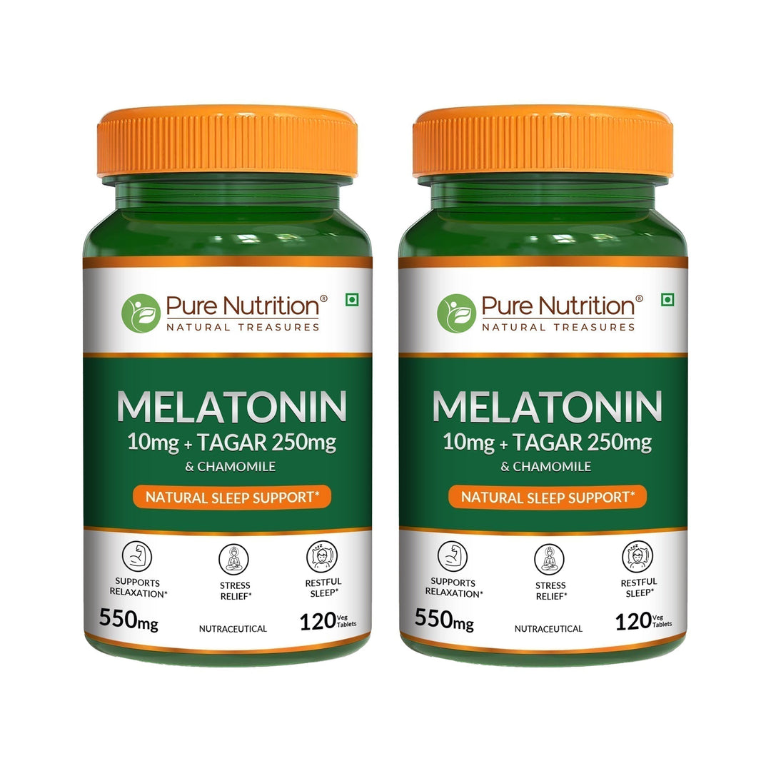 Melatonin 10mg Tablets  Sleep Cycle Support & Relaxation | 120 Tablets