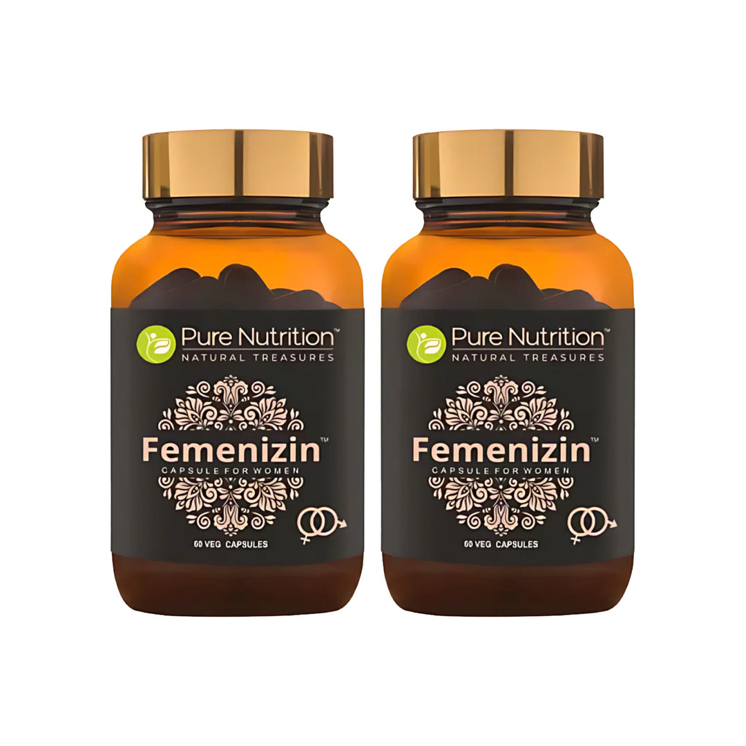 Femenizin - 60 Vegetarian Capsules | Premium Daily Vitality and Wellness Supplement for Women