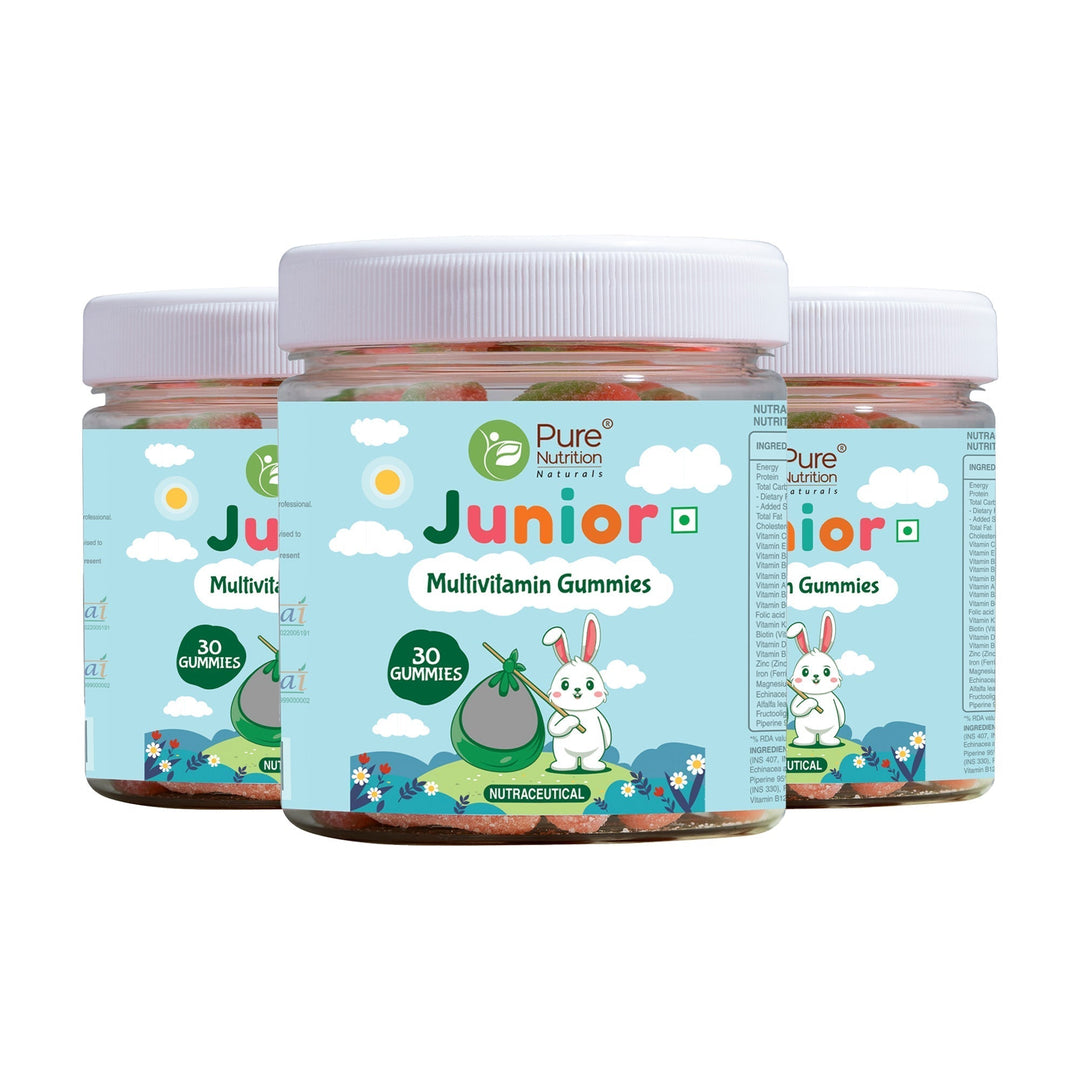 Multivitamin Kids Gummies - 30 Vegetarian Gummies | Supports Healthy Growth and Development