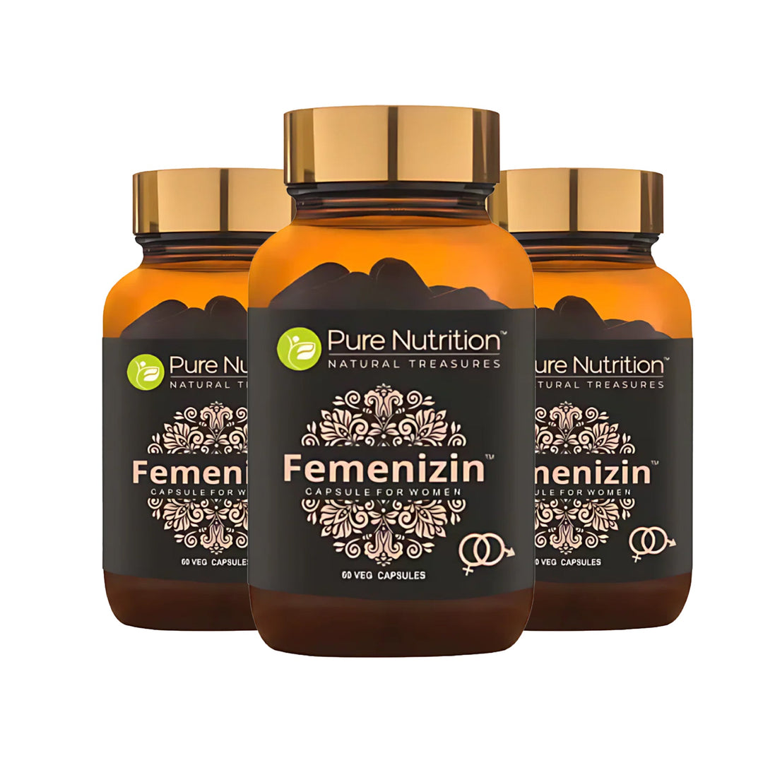 Femenizin - 60 Vegetarian Capsules | Premium Daily Vitality and Wellness Supplement for Women