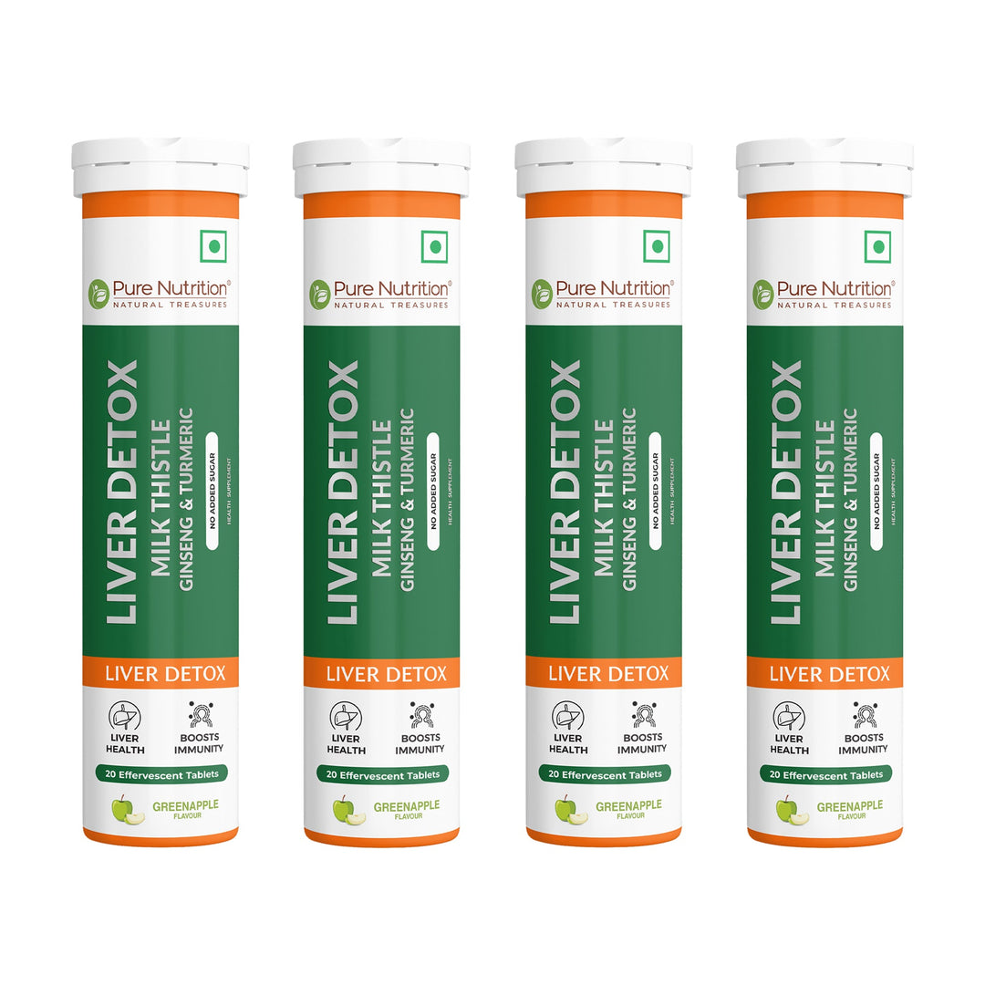Liver Detox Effervescent Tablets | Supports Liver Health, Detoxification, and Overall Wellness