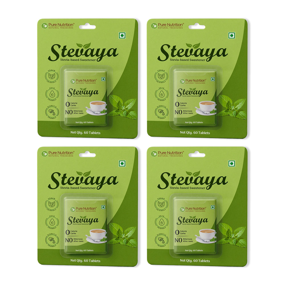 Stevaya Stevia Tablets – Zero Calorie Sweetener | Portable & Convenient