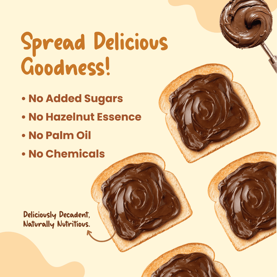 Sweetmate Hazelnut Chocolate Spread- 300g| No Palm Oil | No Refined Sugar