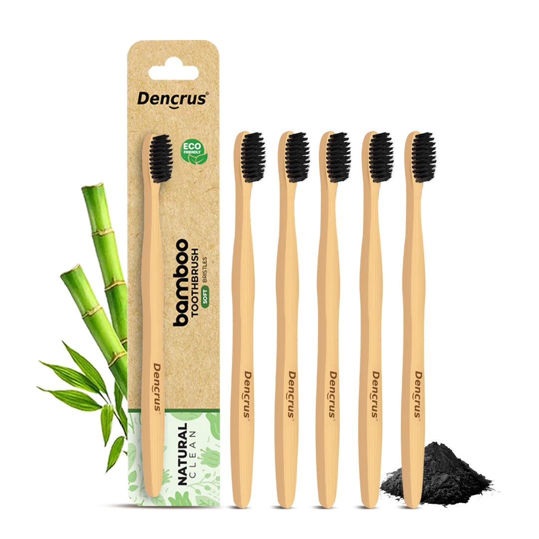 Dencrus Natural Clean Bamboo Toothbrush