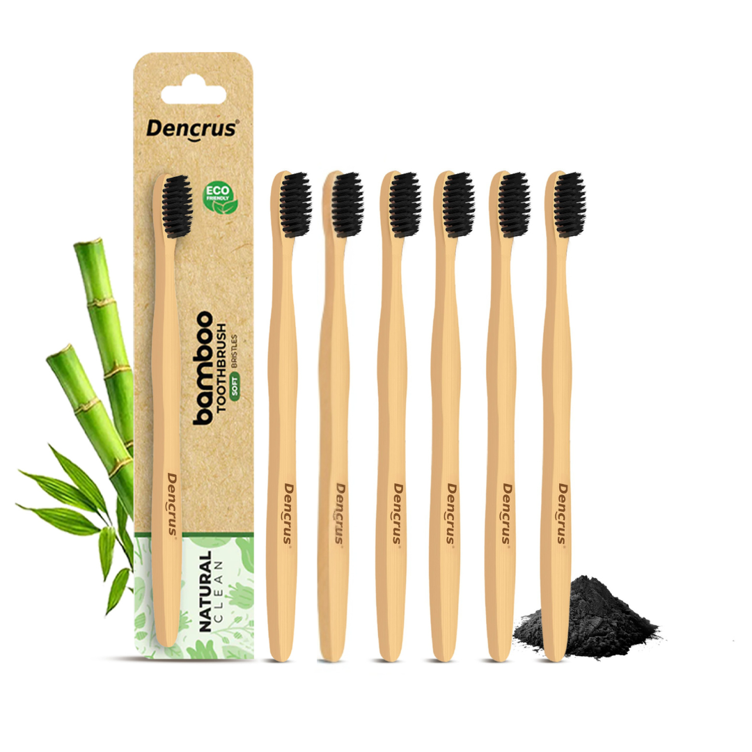 Dencrus Natural Clean Bamboo Toothbrush