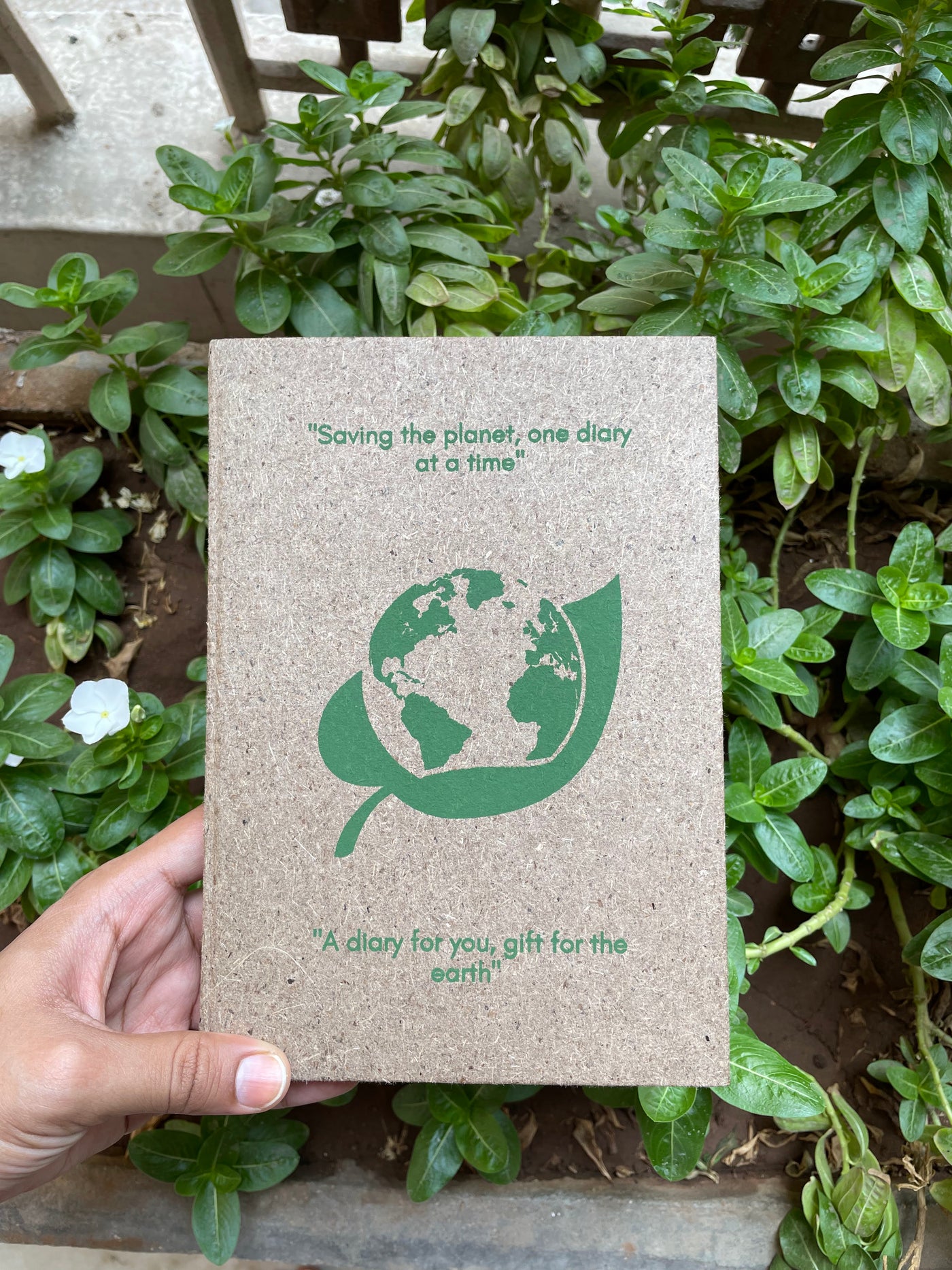 Eco-Friendly Handmade Diary | Unruled | A5 | 198 Pages