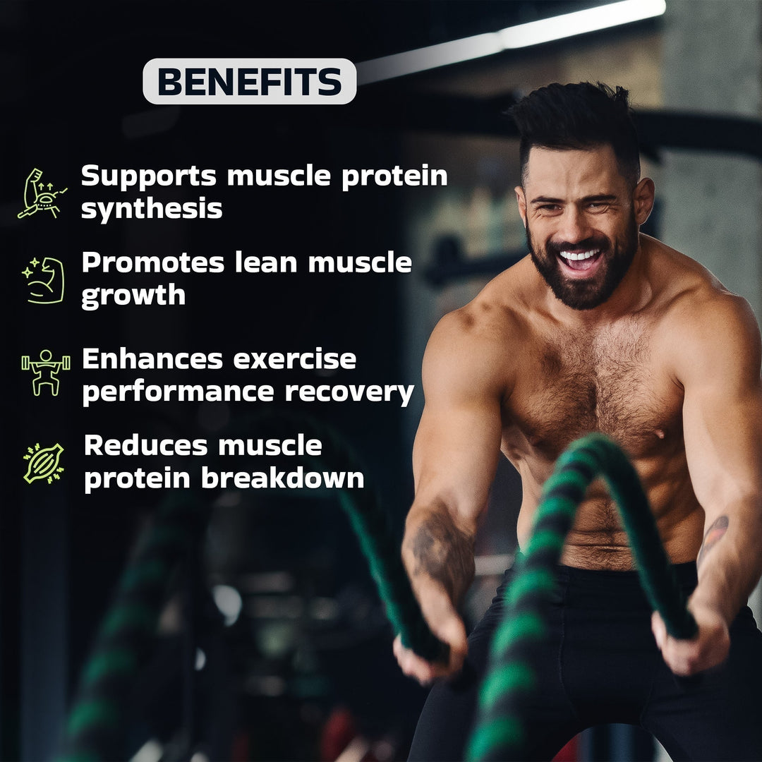 L-Leucine Powder 3000mg Unflavoured | Muscle Protein Synthesis & Recovery