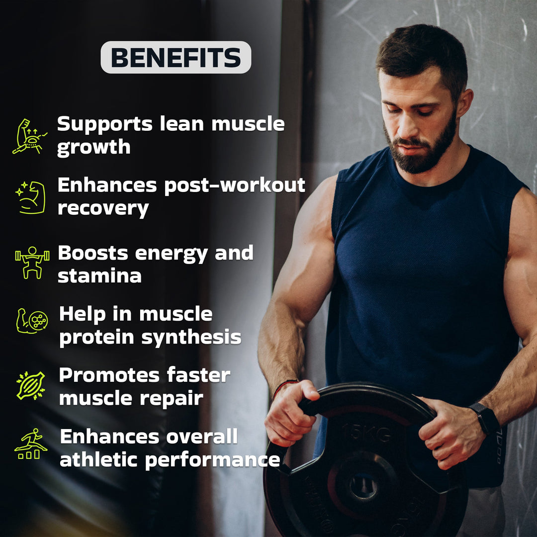 EAA Powder  All 9 Essential Amino Acids | Unflavoured | Muscle Support