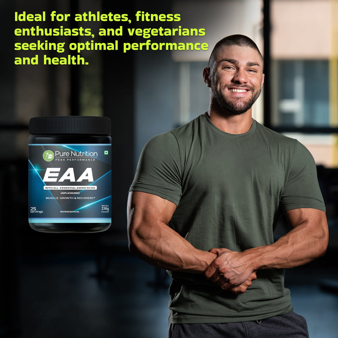 EAA Powder  All 9 Essential Amino Acids | Unflavoured | Muscle Support