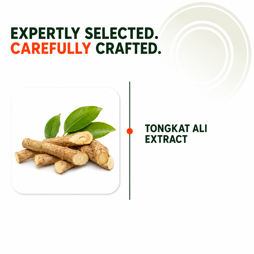 Tongkat Ali 10:1 Root Extract | 1000 mg Per Serving | Strength, Stamina & Vitality Support | 120 Tablets