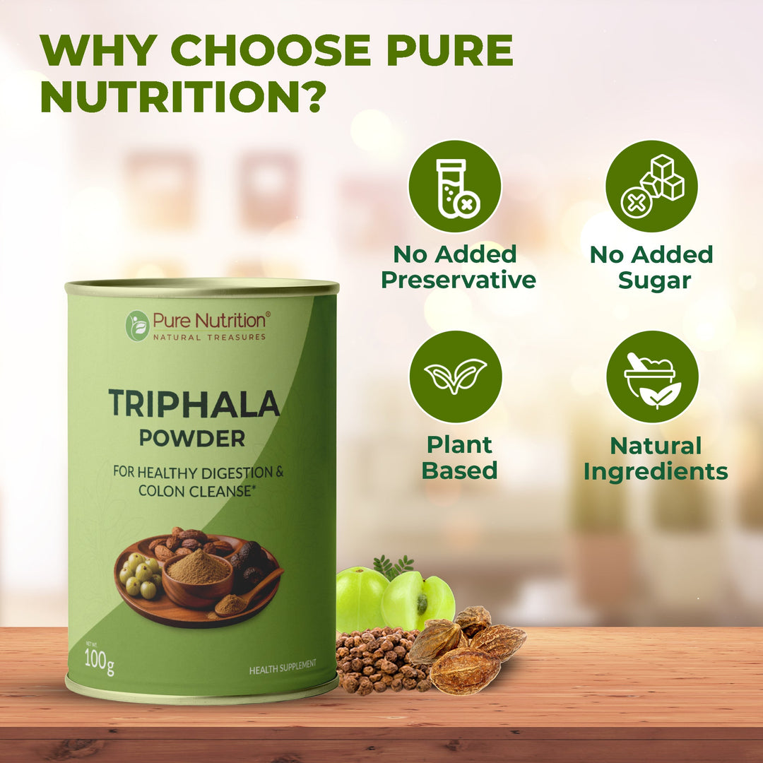 Pure Nutrition Triphala Powder – 100 g